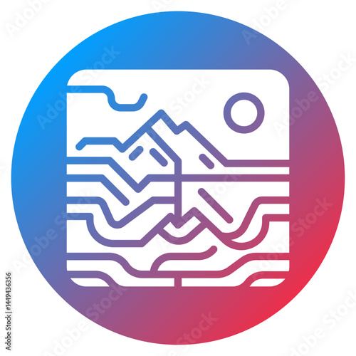 Tectonic Shift Vector Icon