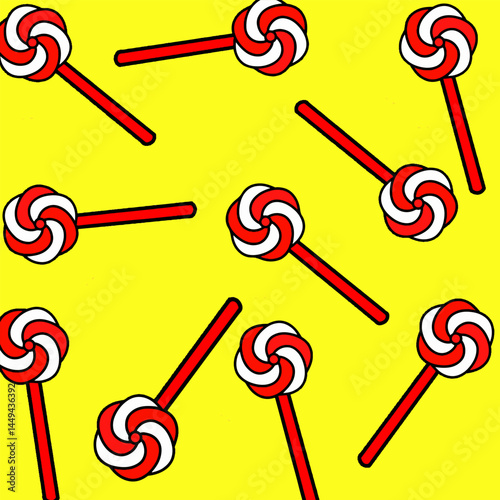 Abstract candy background suitable for home decore and wallpaper purpose