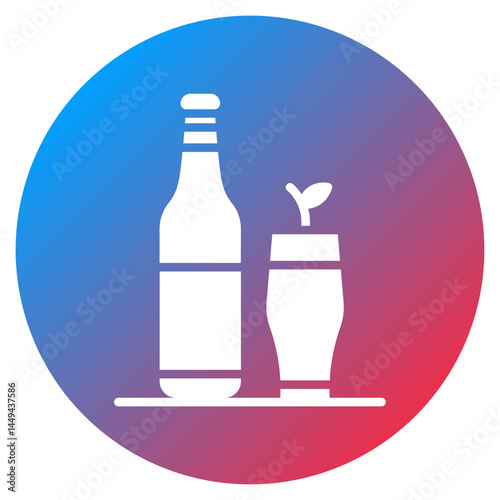 Apple Cider Vector Icon