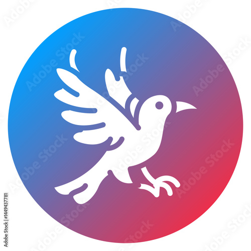 Crow Vector Icon
