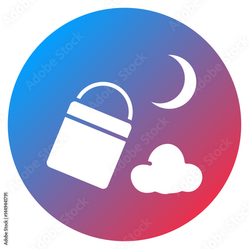 Baby Blanket Vector Icon