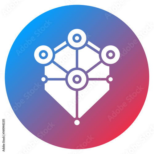 Data Model Vector Icon