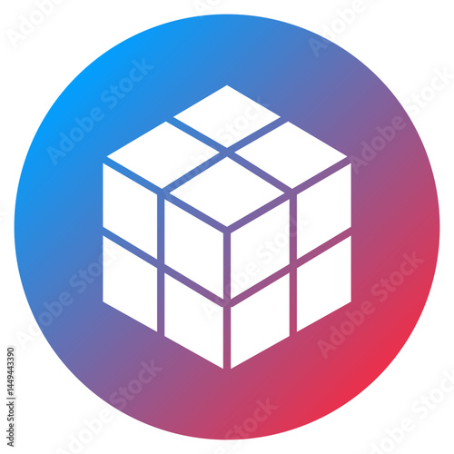Dimensional Modeling Vector Icon