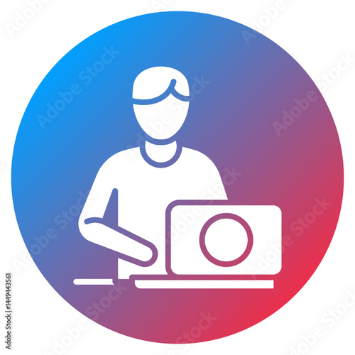 Natural Language Processing Vector Icon