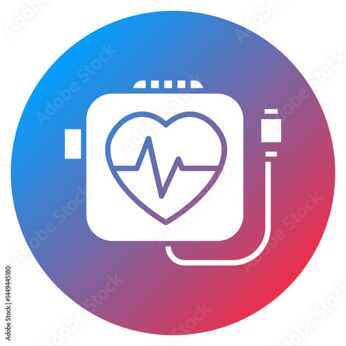 Defibrillator Pad Vector Icon