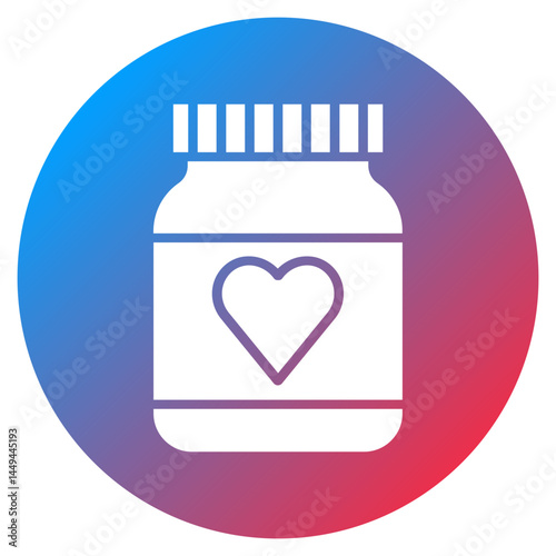 Health Supplement Vector Icon