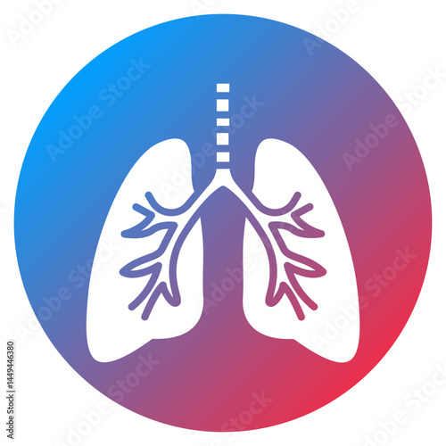 Pulmonary Care Vector Icon