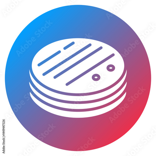 Chapati Vector Icon