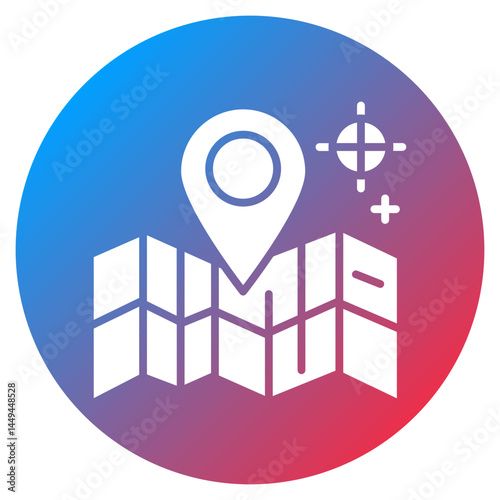 Location History Vector Icon