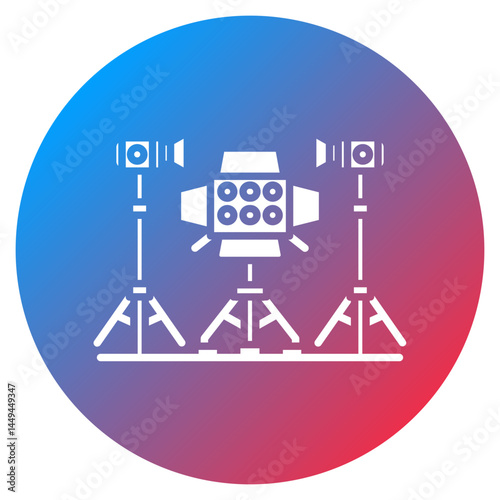 Lighting Rig Vector Icon
