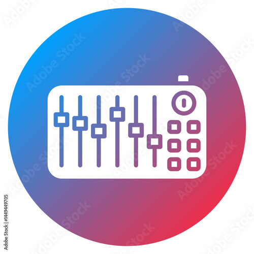 Sound Editing Suite Vector Icon