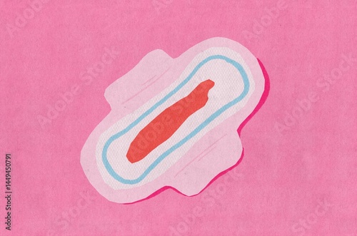 Sanitary Pad. Menstruation