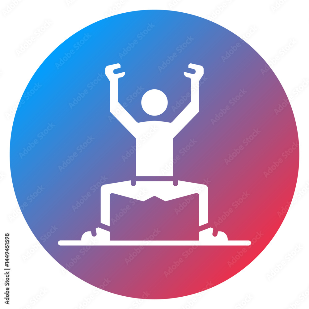 Burpee Vector Icon Burpee Vector Icon