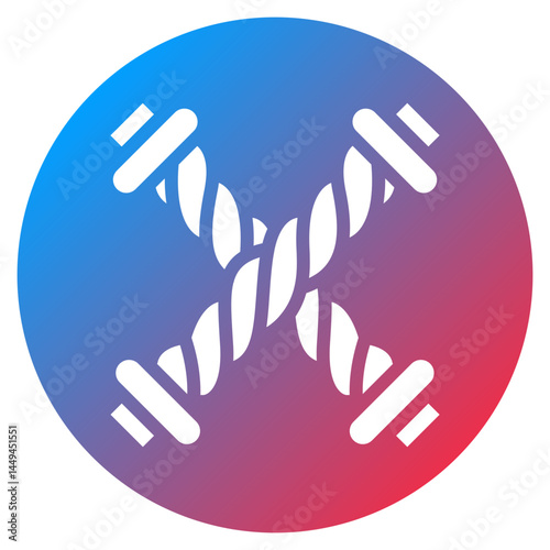 Battle Ropes Vector Icon