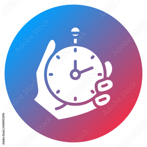 Lap Record Vector Icon