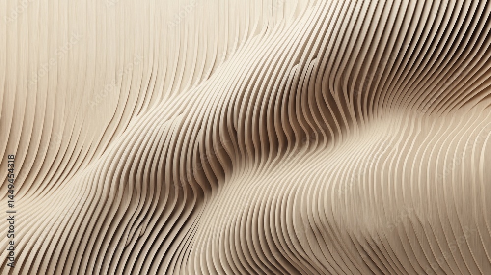 Abstract beige wavy lines Abstract beige wavy lines