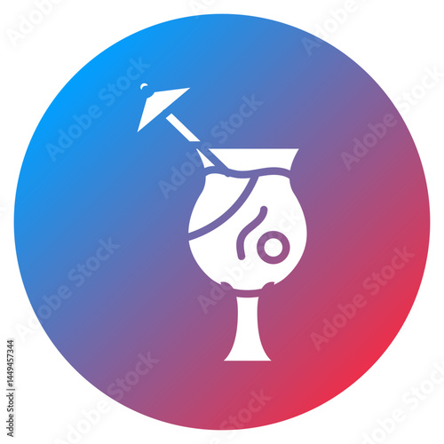 Pina Colada Vector Icon
