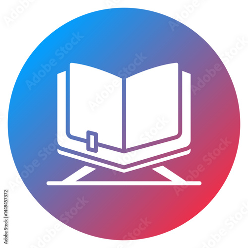 Open Quran Vector Icon