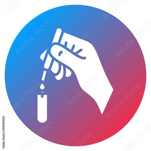 Swab Test Vector Icon
