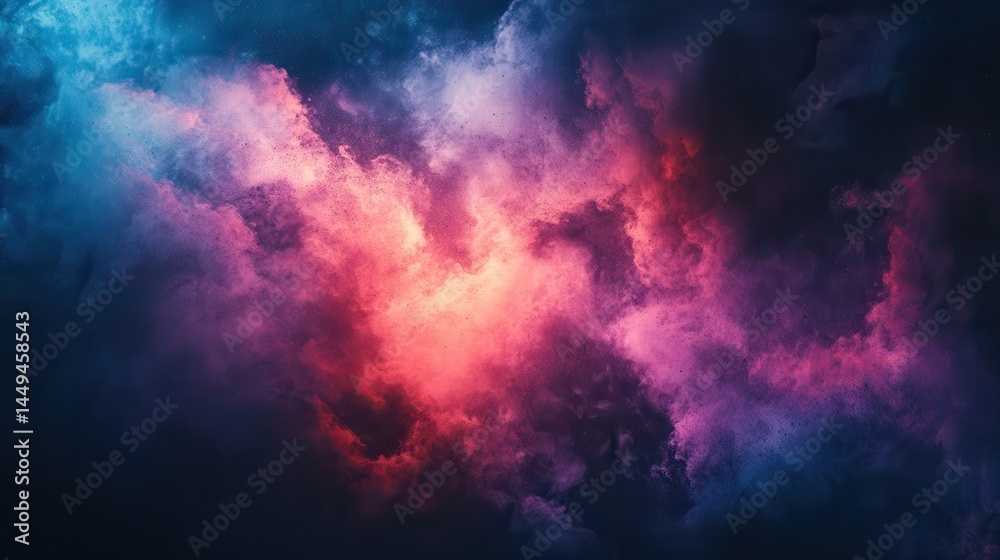 Dramatic cloudscape with vibrant hues Dramatic cloudscape with vibrant hues