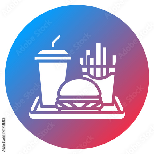 Combo Meal Vector Icon