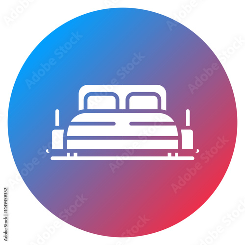 Bed Time Vector Icon