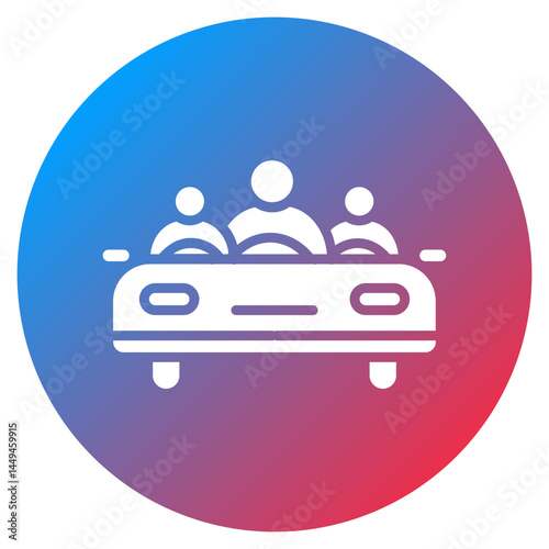 Carpool Vector Icon