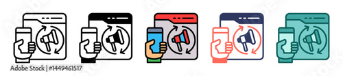Remarketing Campaigns multiple icon