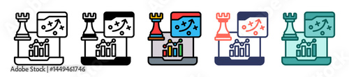 Seo Strategies multiple icon
