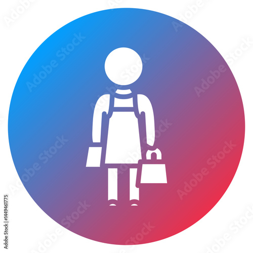 Shopkeeper Vector Icon