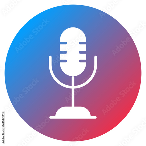 Microphone Vector Icon