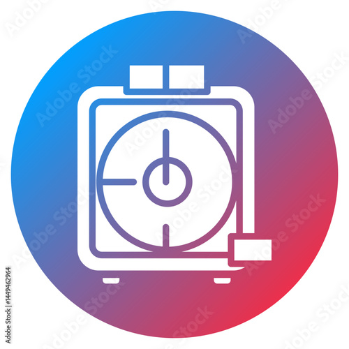 News Countdown Timer Vector Icon