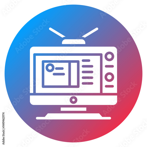 News Studio Vector Icon