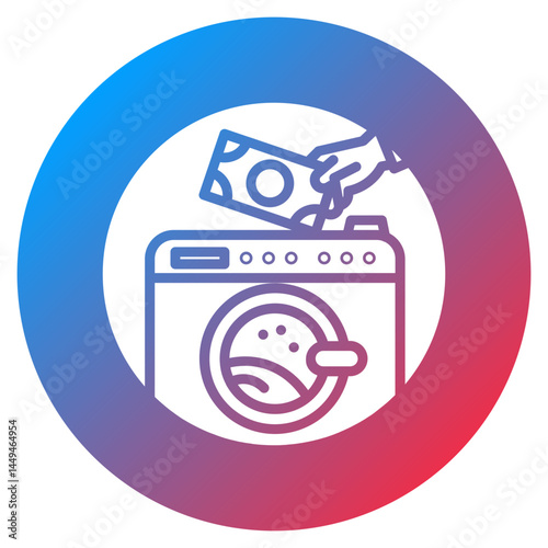 Laundered Money Vector Icon
