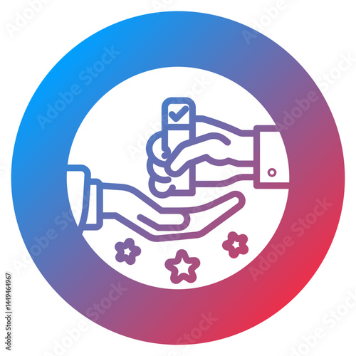 Political Favor Vector Icon