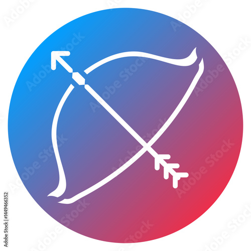 Longbow Vector Icon
