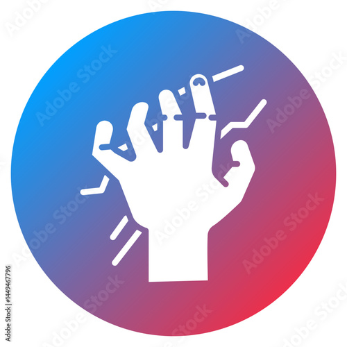 Hand Jam Vector Icon