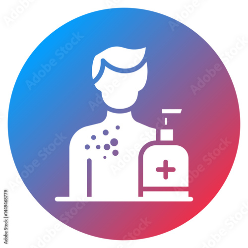 Chemical Allergy Vector Icon