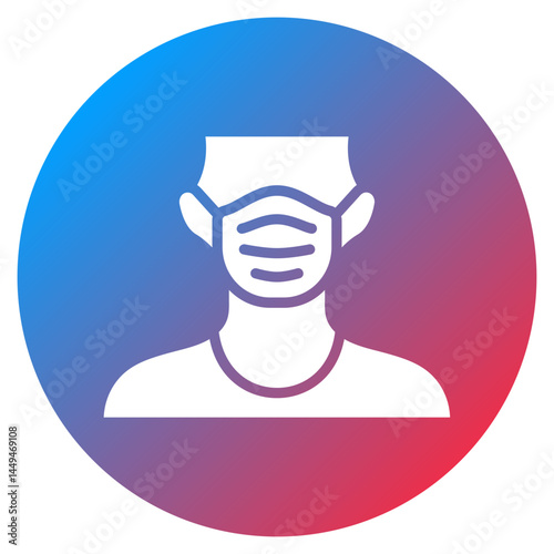 Respiratory Distress Vector Icon