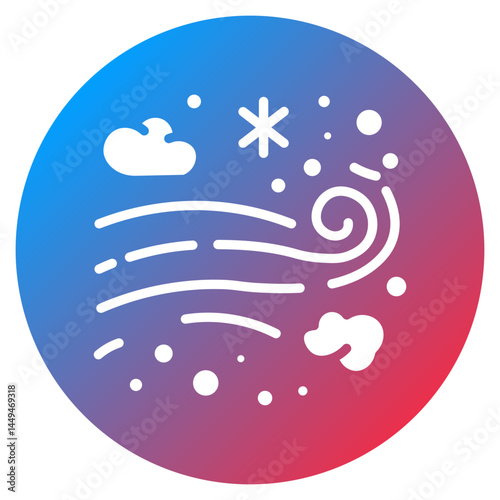 Wind Allergens Vector Icon