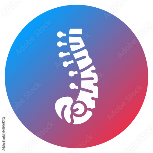 Lumbar Pain Vector Icon