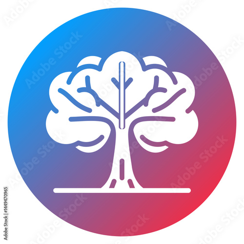 Lush Greenery Vector Icon