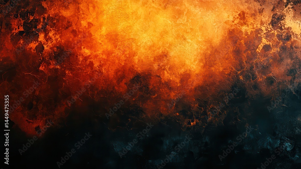 Fiery, chaotic abstract texture (1) Fiery, chaotic abstract texture (1)
