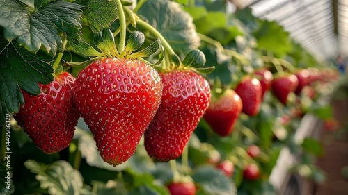 strawberry in the garden