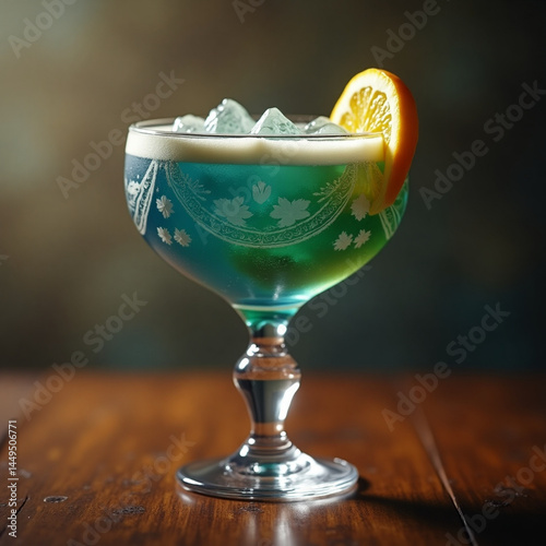 cocktail on the table