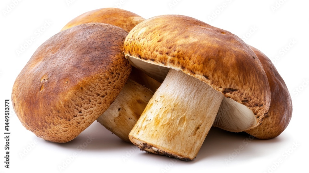 Fresh Brown Mushrooms
