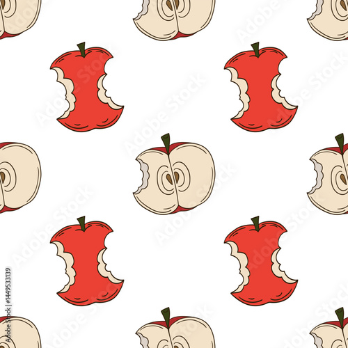 Seamless cute pattern. Pattern for textiles in hand draw style