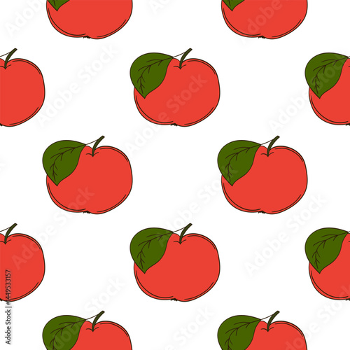 Seamless cute pattern. Pattern for textiles in hand draw style