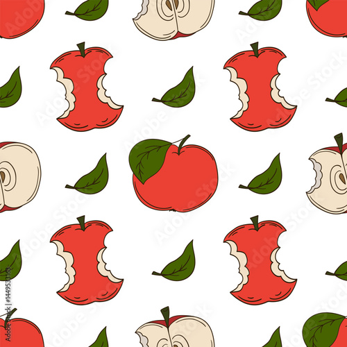 Seamless cute pattern. Pattern for textiles in hand draw style