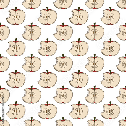 Seamless cute pattern. Pattern for textiles in hand draw style